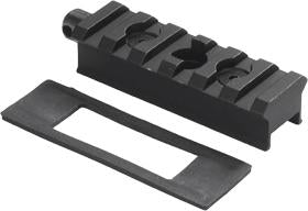 Weaver Extended Picatinny Style Multi-Slot Base for Ruger American LA Matte Black