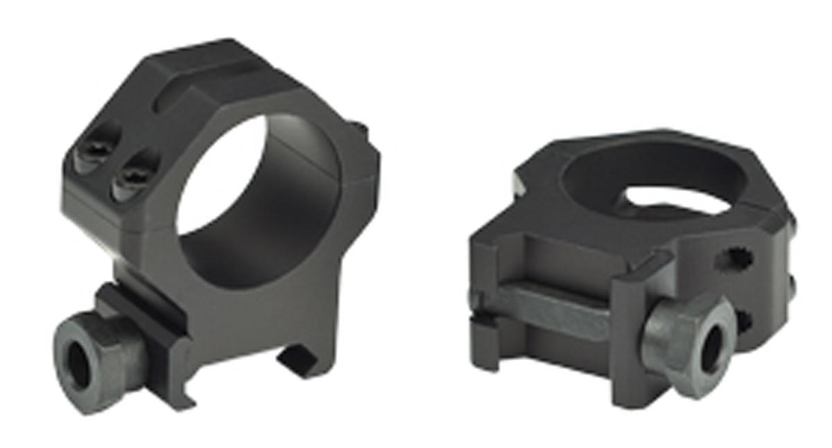 Weaver Tactical 4-Hole Picatinny Aluminum Scope Rings 1" Medium Matte Finish
