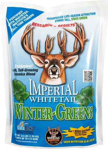 Whitetail Institute Winter-Greens 3 lb Fall Plot Blend Half-Acre Coverage
