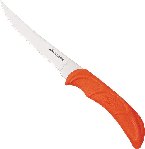 Outdoor Edge Orange TPR Handle 5" Boning Fillet Knife