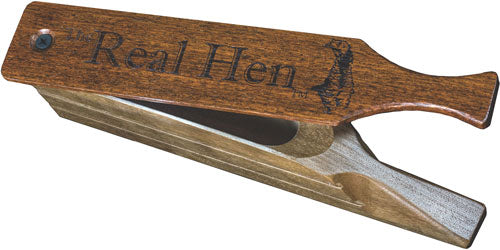 WoodHaven The Real Hen Walnut Box Call with Cherry Lid