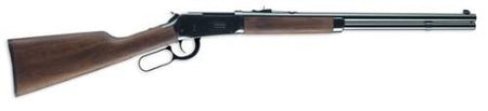 Winchester Guns 534174160 Model 94 Short Rifle 450 Marlin Caliber with 7+1 Capacity, 20" Barrel, Brushed Polish Blued Metal Finish & Satin Black Walnut Fixed Straight Grip Stock Right Hand (Full Size)