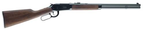 Winchester Guns 534174160 Model 94 Short Rifle 450 Marlin Caliber with 7+1 Capacity, 20" Barrel, Brushed Polish Blued Metal Finish & Satin Black Walnut Fixed Straight Grip Stock Right Hand (Full Size)