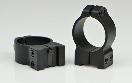Warne 2-Piece Maxima Fixed Scope Rings Tikka Grooved Receiver 30mm Medium Matte