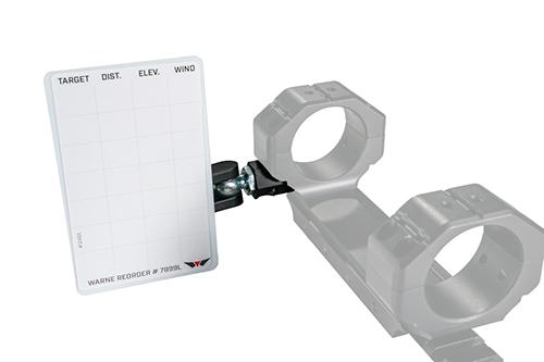 Warne SKYLINE Data Card Holder for Skyline Precision Mount