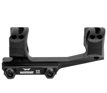 Warne Tactical LR-SKEL Cantilever MSR Mount 20 MOA 1 Inch Black