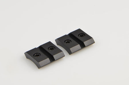 Warne Maxima Steel 2-Piece Mount Base for Ruger American Rimfire and Marlin XT-17 Matte Black