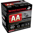 Winchester AA209 AA Target 20 Gauge 2.75" 7/8oz 9 Shot 1200 fps 020892004450