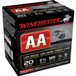 Winchester 20 Gauge Shotgun Ammo AA Target Low Recoil 2.75 in 7/8 oz #8