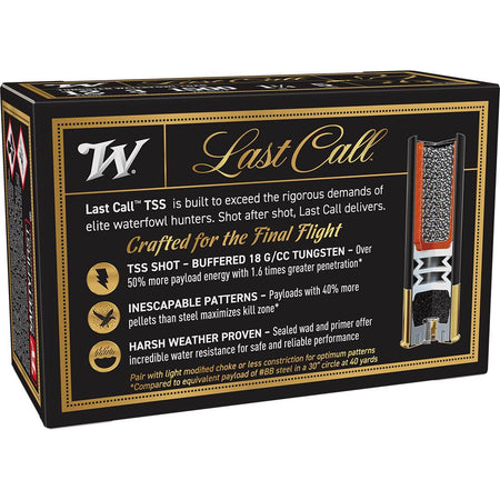 Winchester 12 Gauge Shotgun Ammo LAST CALL 3 in 1-1/4 oz #5