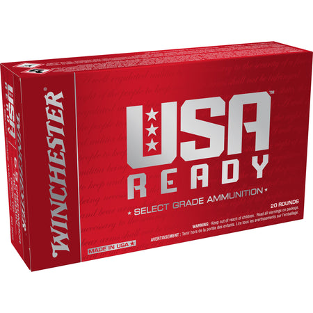 Winchester 6.5mm Creedmoor USA Ready 140 grain Open Tip ammunition