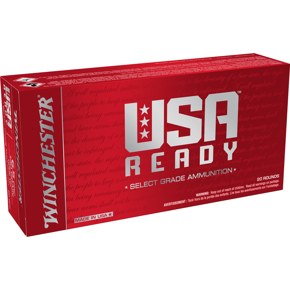 Winchester 6.5 PRC USA Ready 140 grain Open Tip ammunition