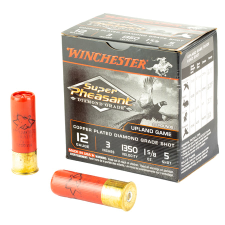 Winchester SPDG1235 Super Pheasant Diamond Grade 12 Gauge 3" 1-5/8oz 5 Shot 1350 fps 020892027145
