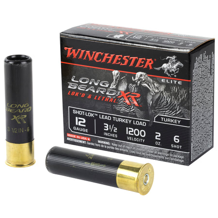 Winchester STLB12L6 Long Beard XR Shot-Lok 12 Gauge 3.5" 2oz 6 Shot 1200 fps 020892021327