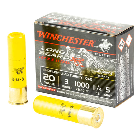 Winchester STLB2035 Long Beard XR Shot-Lok 20 Gauge 3" 1-1/4oz 5 Shot 1000 fps 020892023741