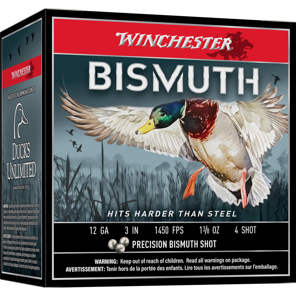 Winchester SWB1234 Bismuth                                                                                                                                                                                                          12 Gauge 3" 1-3/8oz 4 
