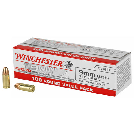 WIN USA 9MM 115GR FMJ 100/1000 USA9MMVPY