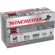 Winchester X12MT4 Super X Magnum 12 Gauge 2.75" 1-1/2oz 4 Shot 1260 fps 020892011137