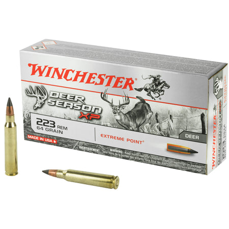 Winchester Deer Season XP Extreme Point 64 Grain .223 Remington 3020 fps 020892223080