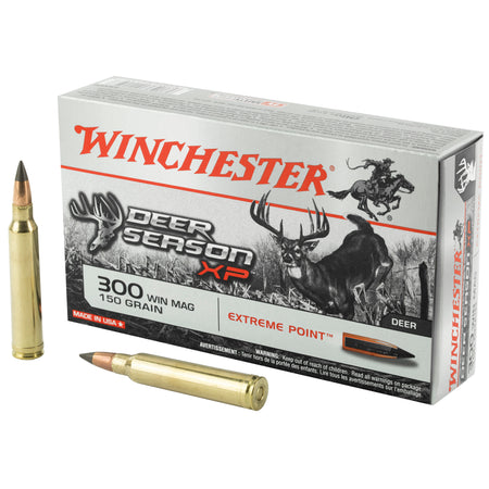 Winchester .300 Winchester Mag Deer Season XP 150 grain Extreme Point Polymer Tip ammunition
