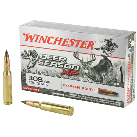 Winchester Deer Season XP Extreme Point 150 Grain .308 Win / 7.62x51mm 2820 fps 020892221550