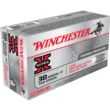 Winchester .38 Special SUPER-X +P 158 grain Semi-Wadcutter Hollow Point ammunition