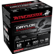 Winchester 12 Gauge Shotgun Ammo Drylok Super Steel Magnum 3 in 1-3/8 oz BB