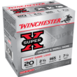 Winchester XU20H7 Super X Heavy Game Load 20 Gauge 2.75" 1oz 7.5 Shot 1165 fps 020892013353