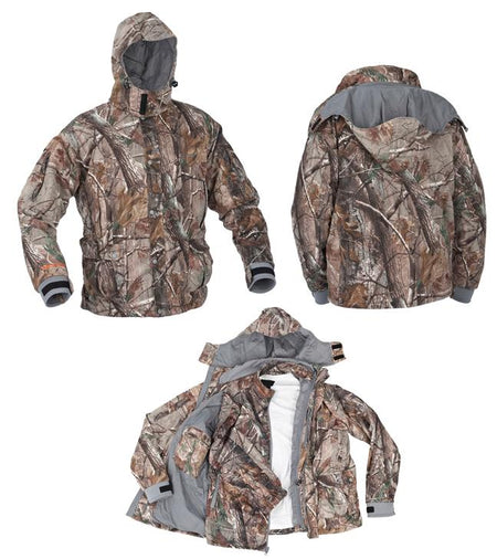 H7 Pro 3-in-1 Camo Jacket with Zip-Out Fleece Realtree APHD 2XL