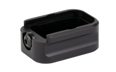 Warne Black Magazine Extension Glock 17/22 9mm/.40 S&W +3/+2 3106