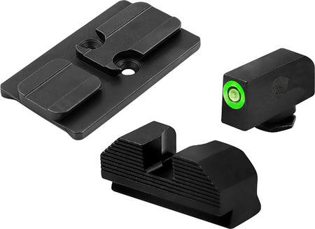 XS MINIMALIST TRITIUM SIGHT & OPTIC PLATE ACRO FOR WALTHER