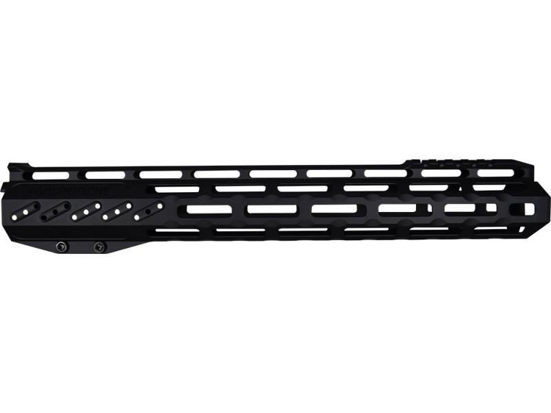 Fostech Mach-2 Lite 13" AR-15 Platform Rail - Graphite Black Alloy