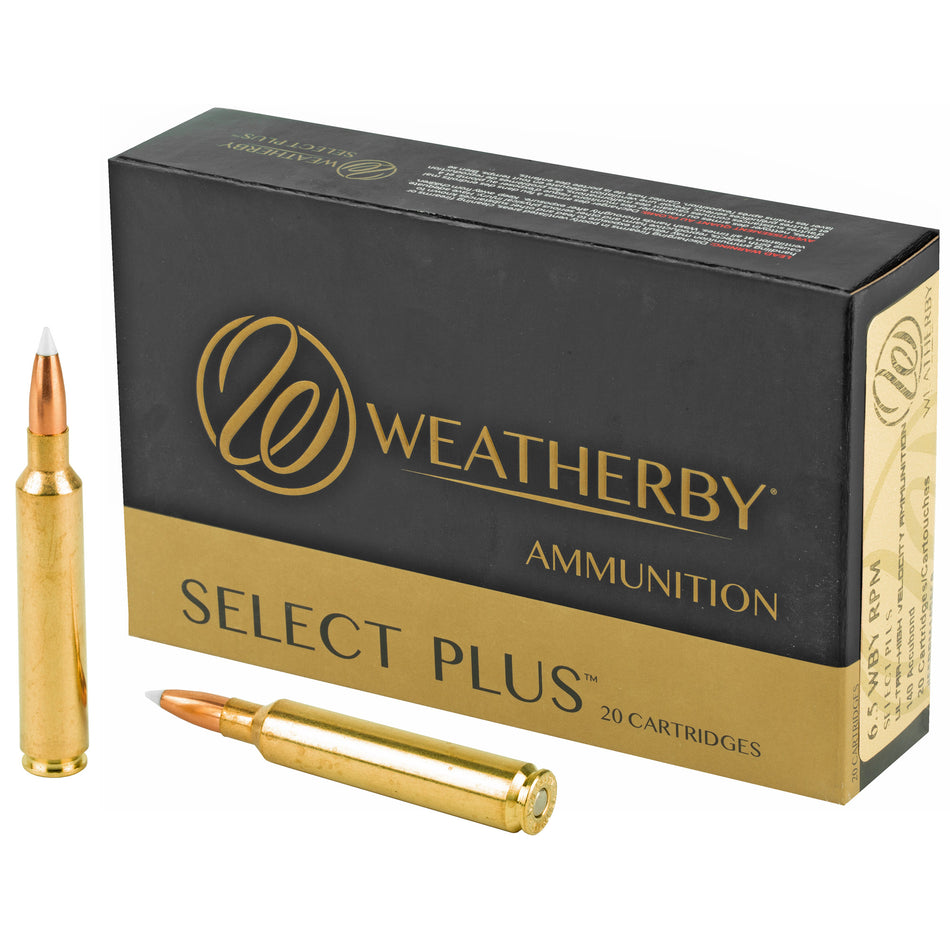 Weatherby 6.5 Weatherby RPM Select Plus 140 grain AccuBond ammunition