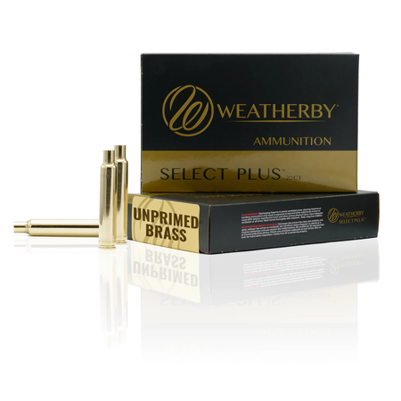 Weatherby .224 Weatherby Mag Unprimed Rifle Brass - Box of 20