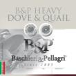 Baschieri and Pellagri 12 Gauge Shotgun Ammo Heavy Hunting Heavy Dove & Quail 2.75 in 1-1/8 oz #8