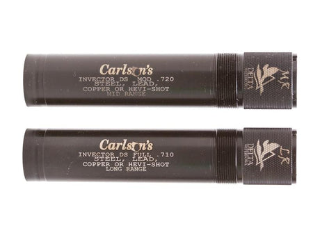 Carlson's Extended Waterfowl Choke Tubes 12 ga Browning Invector DS Mid/Long Range 2/ct