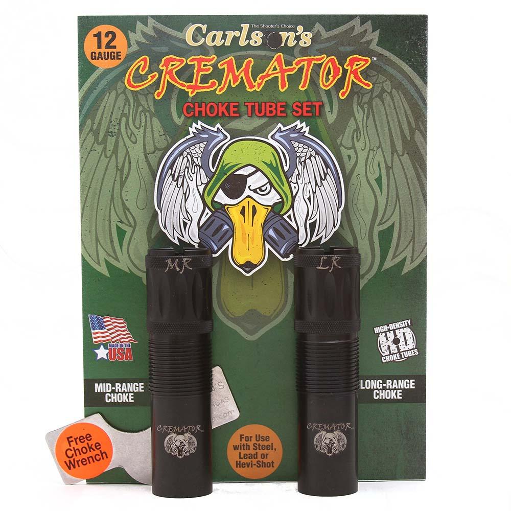 Carlson's Cremator Waterfowl Choke Tube Non-Ported Mid/Long Range 12 ga Remington Pro Bore 2-Count