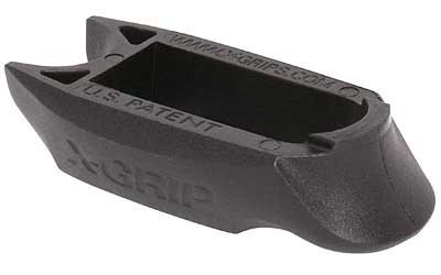 X-GRIP Black 1-Piece Magazine Spacer, 1911 Officer Model, Full-Size Mag Fit 1911C1