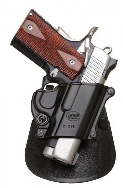Fobus Right Hand Paddle Holster for Bersa Thunder 380 Black
