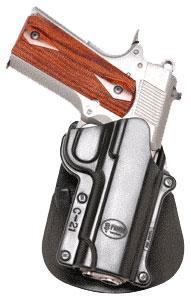 Fobus Right Hand Paddle Holster for Bersa 1911 in Black