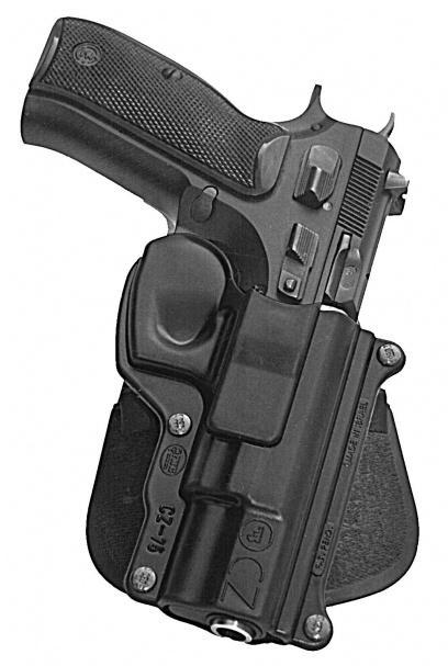 Fobus Right-Hand Standard Paddle Holster CZ 75 9mm Black