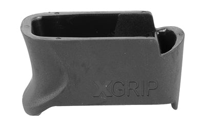 X-GRIP Magazine Spacer for Glock 43, Fits ETS 9-Round 9mm Magazines, Increases Capacity, Black XGGL43-9