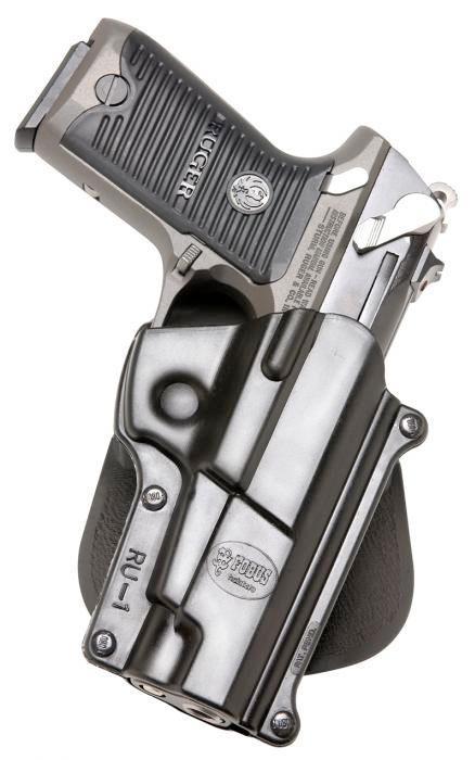 Fobus Ruger P85/P89 Standard Paddle Holster, RH Black