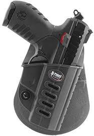 Fobus Evolution Series RH Paddle Holster for Ruger SR22 in Black