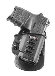Fobus Evolution Series Right Hand Paddle Holster for S&W Bodyguard 380 Black