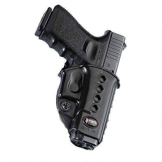 Fobus Evolution Series Right Hand Black Holster for CZ 97B, M&P Shield, Walther PPS