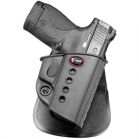 Fobus Evolution Paddle Holster with Rotation for S&W M&P Shield/Walther PPS Right Hand Black