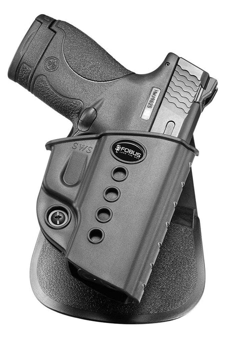 Fobus Evolution Paddle Holster for M&P Shield M2.0 & Walther PPS 9mm/.40 Black RH