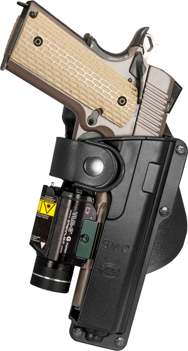 Fobus Full Size 1911 Laser/Light Compatible Paddle Holster