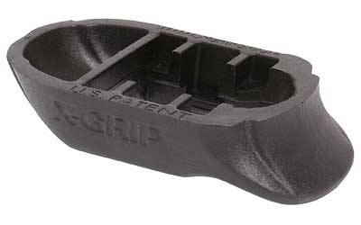 X-GRIP Black Mag Spacer, Walther PPK .380 ACP/.32 ACP, Increases to 7 Rounds WPPK